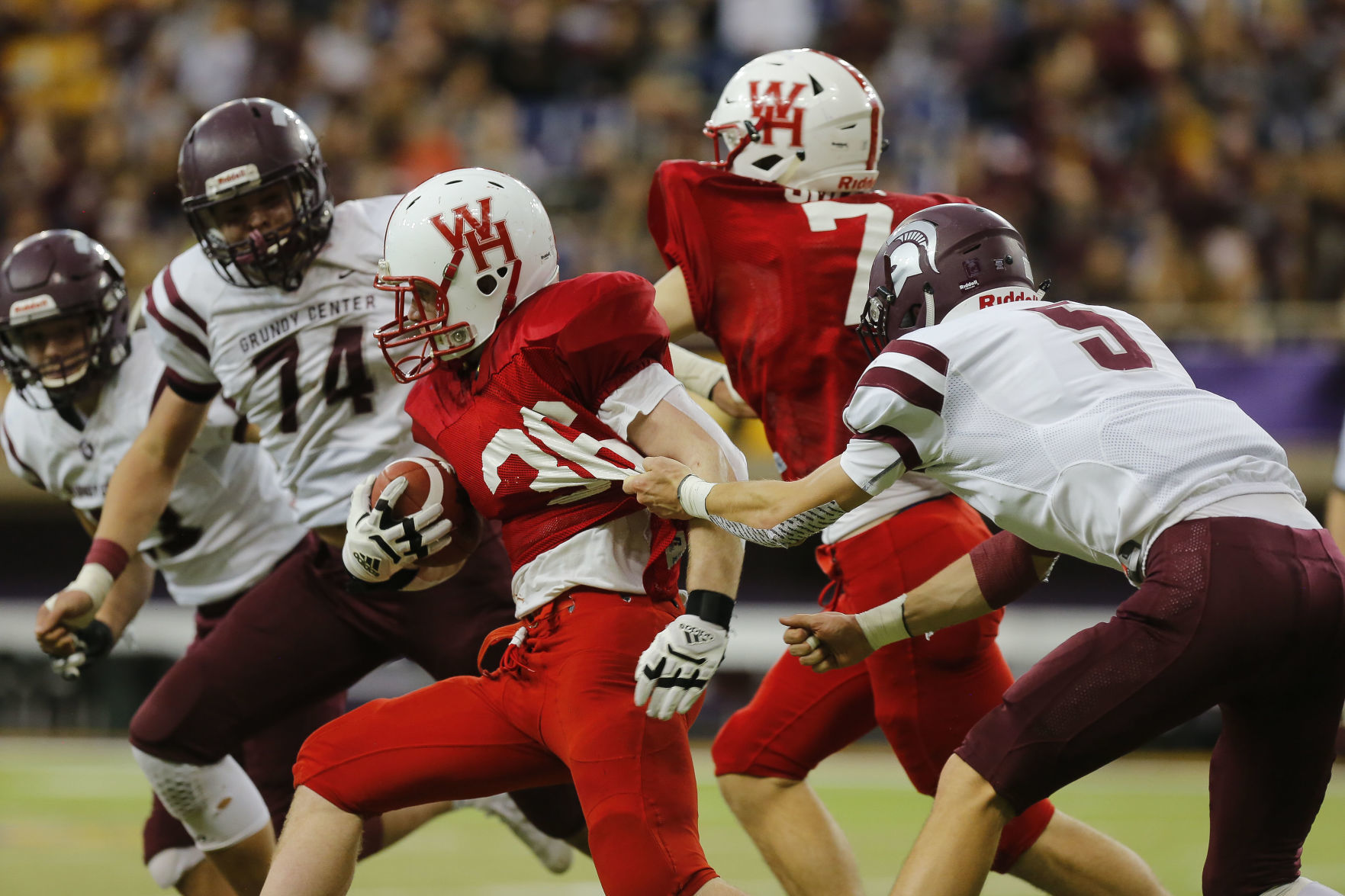 State FBall West Hancock vs. Grundy Center 2 61